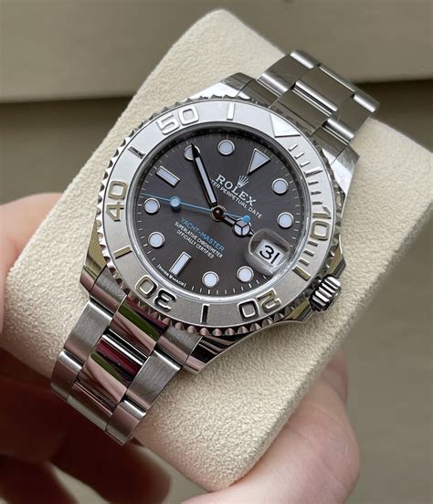 rolex yachtmaster rhodium replica|rolex yacht master 37mm rhodium.